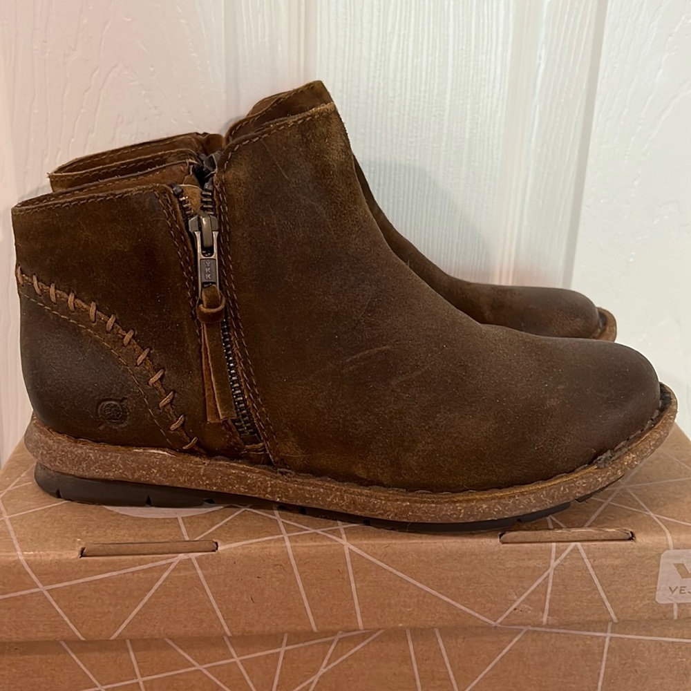 Born Leather Booties